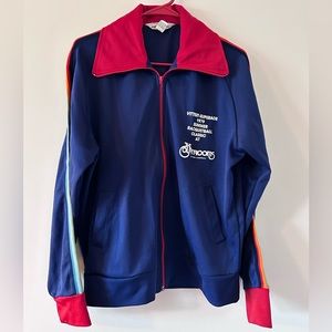 YOUNGBLOODS • Blue/Red long sleeve Jacket  • sz large